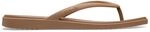 Crocs Herren Miami Flip Flip, Milk Chocolate, 42/43 EU