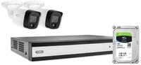 ABUS Komplett-Set TVVR33623T mit 2 analogen Mini-Tube-Kameras | Komplett-Set...