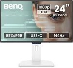 BenQ GW2490TC 23,8 Zoll Monitor 144Hz FHD IPS, USB-C, Eye-Care, Low Blue Light,