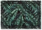 Astra Flauschige Sauberlaufmatte weich - Pure & Soft - Palmenbl&auml;tter 50 x 70...