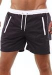 Reslad Badehose Herren Schnelltrocknend - M&auml;nner Badeshorts mit Rei&szlig;verschluss