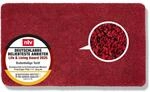 Astra Schmutzfangmatte innen waschbar 75x130 cm &ndash; Sauberlaufmatte rot 100%