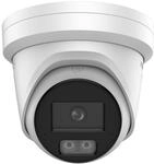 C&acirc;mara de Seguran&ccedil;a IP Hikvision Pro Turret ColorVu PoE 8MP 2.8mm Exterior...