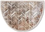 Astra Flauschige Sauberlaufmatte weich - Pure & Soft - Fischgr&auml;t 50 x 70 cm...