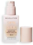 Makeup Revolution, Skin Silk Serum Foundation, Light to Medium Coverage, Contains