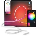 Philips Hue OmniGlow Mikro LED-Lightstrip, Ambientebeleuchtung, 3m | Farbiges