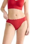 Sloggi Zero Feel Bliss Festive High Leg Shanghai Red