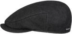 Stetson Carlstown Wool Flatcap Made in EU Herren Winter anthrazit 56 cm