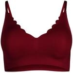 Skiny Damen Bustier Crop Top Every Day In Micro Essentials, Farbe:Rot, Artikel:-S940
