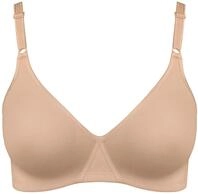 Nur Die Baumwoll BH b&uuml;gelloser doppellagiger Softcup-BH Bra weich bequem unsichtbar