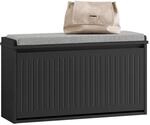 SoBuy Schuhbank mit Sitzkissen & Stauraum 80x45x26cm f&uuml;r Flur | Schuhschrank...