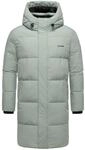 STONE HARBOUR Herren Steppmantel mit kuscheligem Fleece-Innenfutter warmer