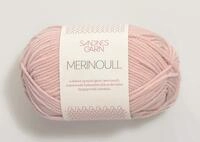 Merinoull col.3511 powder pink ca.105 m 50 g