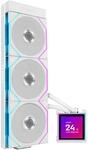 Lian Li HydroShift II LCD-S 360 UNI FAN TL Wireless Wei&szlig; | 360 mm AiO-Wasserk&uuml;hlung
