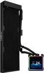 Lian Li HydroShift II LCD-S 360 Fanless Schwarz | 360 mm AiO-Wasserk&uuml;hlung ohne