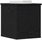 vidaXL Aufbewahrungsbox Schwarz Eichen-Optik 30 x 35 x 35 cm | Genug Platz f&uuml;r...