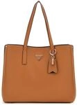 GUESS K&uuml;rschnerei-Schultertasche jeans - Frau