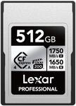 Lexar Professional CFexpress 4.0 Typ A Karte 512GB, CFe Karte bis zu 1750MB/s Lesen,