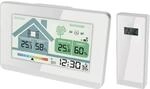 Miraval Funk-Wetterstation: Thermometer innen/au&szlig;en, Hygrometer,...