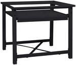 vidaXL Waschmaschinen-Podest Schwarz 60 x 56 x 52 cm Stahl, Badezimmer, moderner