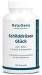 NatuGena Schilddr&uuml;senGl&uuml;ck, 250 &mu;g Jod & 100 &mu;g Selen, 250 mg L-Tyrosin & 1...