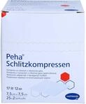 PEHA SCHLITZKOMPRESSEN 7,5x7,5 cm steril 25X2 St**G
