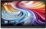 Acer PM161QT Portable Monitor Touch 15,6 Zoll (39,6 cm), 60Hz | Mobiler Touch Monitor