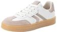 Tamaris Damen Sneaker Low Leder, braun, 37 EU