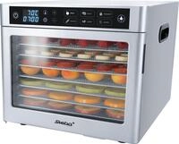 Steba ED 80 Steel Deluxe D&ouml;rrautomat, 8 Edelstahlgitter, inkl. Kr&auml;utermatte