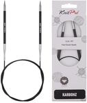 KnitPro Karbonz Rundstricknadel 24" (60cm) | 5mm