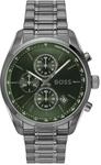 BOSS Chronographen-Quarzuhr mit Kalender f&uuml;r Herren Kollektion Grand Prix 44 mit