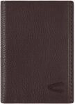 camel active Leder Kartenetui Atlanta Card Wallet Brown Dunkelbraun