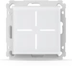 Homematic IP Glastaster, Smart Home, Wandschalter, Vier Tasten, Schalter f&uuml;r...