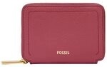 Fossil Women's Logan Pink Leather Card Case, SL10045667