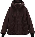 CMP Woman Jacket FIX Hood Wine