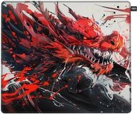 CHERRY XTRFY GP6, Gaming-Mauspad aus Stoff (460 x 400 x 4 mm), Hydrus Red