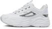 FILA Damen Skye Zp Wmn Sneaker, White Silver, 39 EU