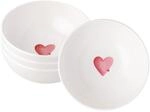Villeroy & Boch With Love M&uuml;slischalen Sending Love 4er Set, 590 ml,...