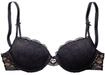 Lascana Damen Push-up-BH | mit Spitze, herausnehmbare Kissen, Zierschleifen,