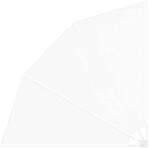 vidaXL Balkon Sichtschutz Wei&szlig; 210 x 210 cm Polyester, Balkon Sichtschutz, modern