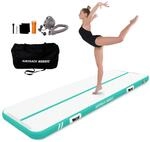 AirTrack Nordic Standard Air Track Matte 3m/4m/5m/6m/7m/8m mit Luftpumpe, Turnmatte