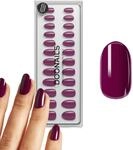 DOONAILS Soft Gel Press On Nails 30er Set Into You abgerundete Form Violett N&auml;gel
