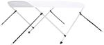 vidaXL 2-Bow Bimini Top mit Edelstahl-Clip Bootsverdeck Boot Verdeck Sonnendach
