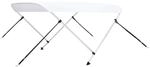 vidaXL 2-Bow Bimini Top mit Edelstahl-Clip Bootsverdeck Boot Verdeck Sonnendach