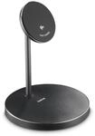 Hama Induktive Ladestation 15 W, Qi2-zertifiziert, 2in1, MagSafe-kompatibel