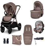 Cosatto Kinderwagen Set 3 in 1, Flach liegende Babywanne, Kinderwagenset, R129