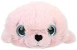 Depesche 13906 Princess Mimi - Kuscheltier Robbe Robby, mit weichem Fell in Rosa und
