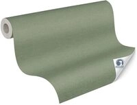 Livingwalls vorgeleimte Unitapete &ndash; Gr&uuml;n &ndash; 0,53 x 10,05 m DESIGNDROP |...