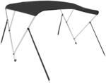 vidaXL 3-Bow Bimini-Top Schwarz 183x160x137 cm