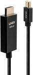 LINDY 40922 2m Aktives Mini DisplayPort an HDMI Adapterkabel mit HDR